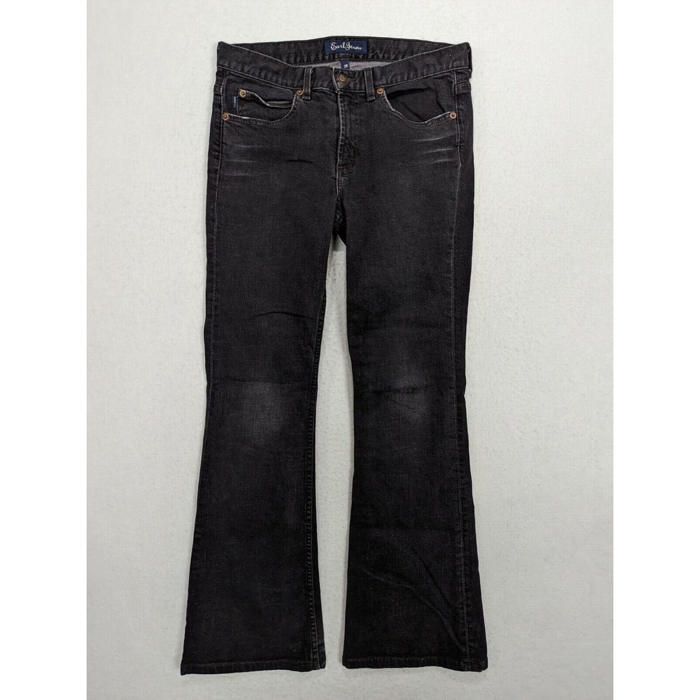 Earl Jeans Womens Jeans Flared Size 28 Black